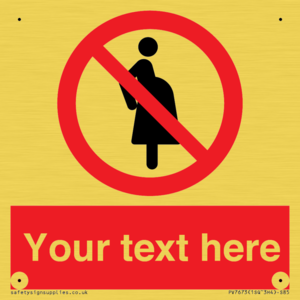 Custom prohibition not for pregnant women